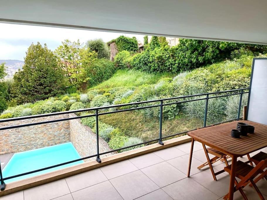 Pessicart - T2 Avec Terrasse - Residence Avec Piscine Nice Extérieur photo